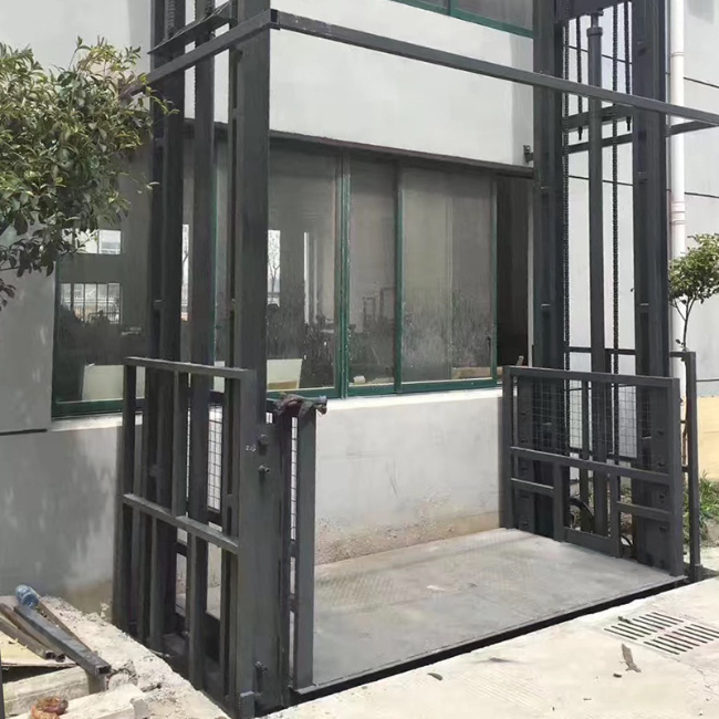 桦南5吨室外升降货梯